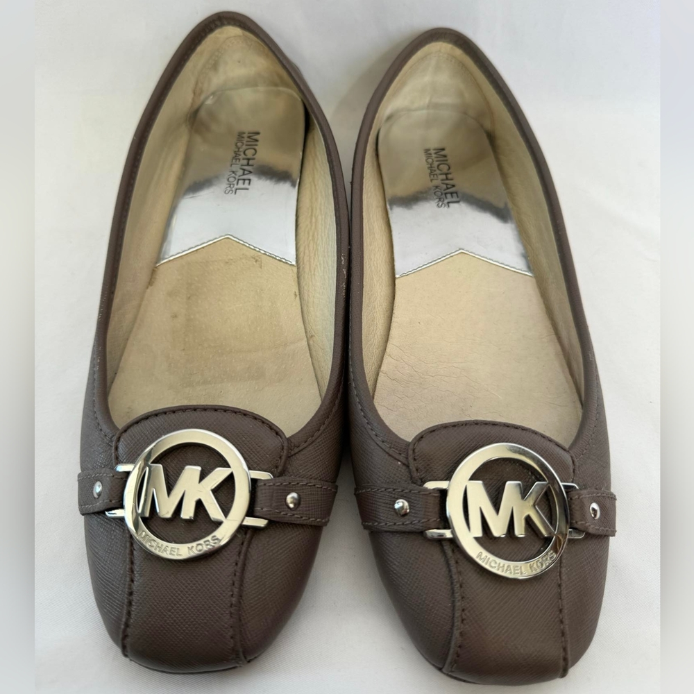 Michael Michael Kors Fulton Leather Moccasin Flats - Picture 4 of 8